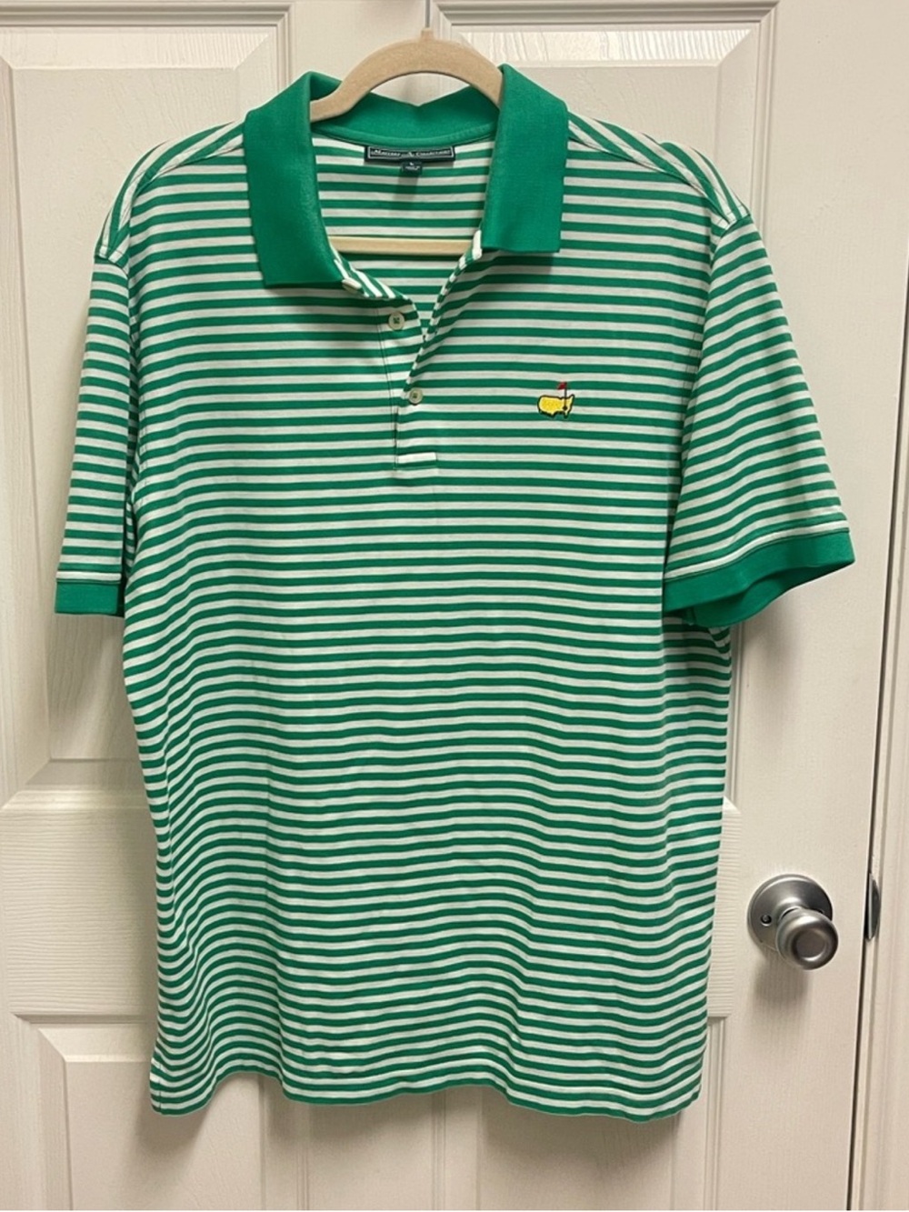 Masters Collection Men’s Striped Polo. Sz L